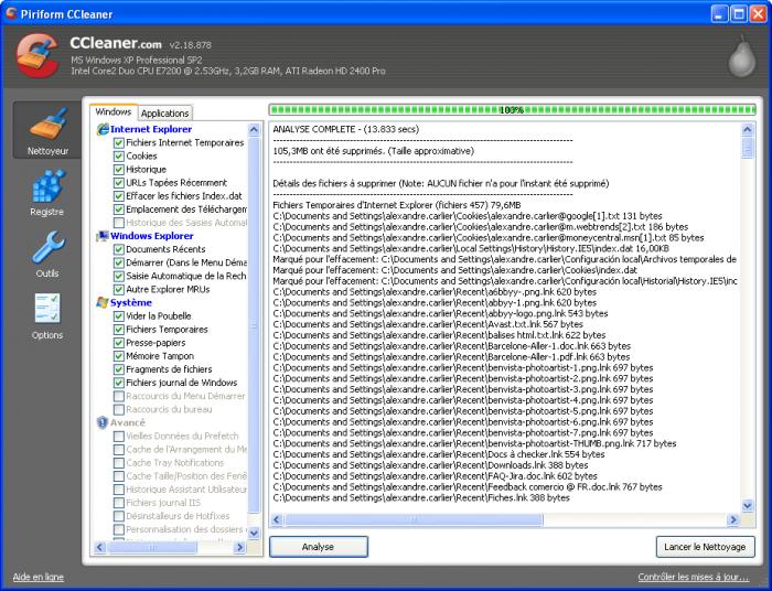 Comment Nettoyer et Réparé la Base de Registre de Windows